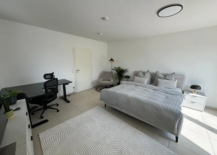 Moderne Penthouse Mit Einzigartigem Balkon Apartment *