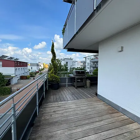 Apartmán Moderne Penthouse Mit Einzigartigem Balkon Weißenburg in Bayern