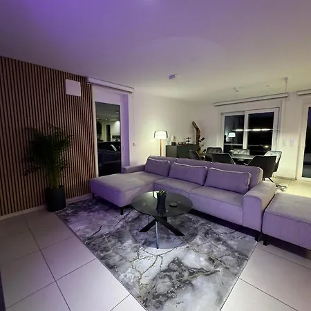 Apartmán Moderne Penthouse Mit Einzigartigem Balkon