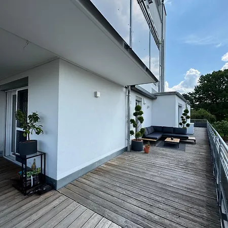 Apartmán Moderne Penthouse Mit Einzigartigem Balkon *