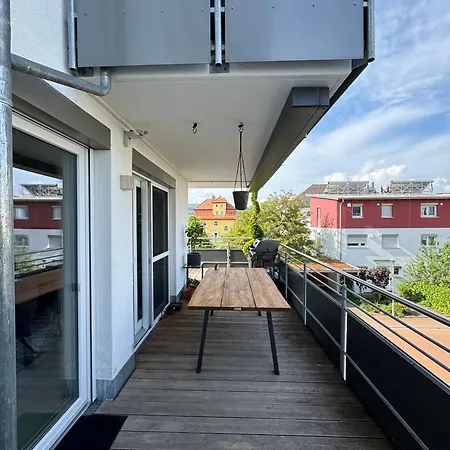 Apartmán Moderne Penthouse Mit Einzigartigem Balkon Weißenburg in Bayern