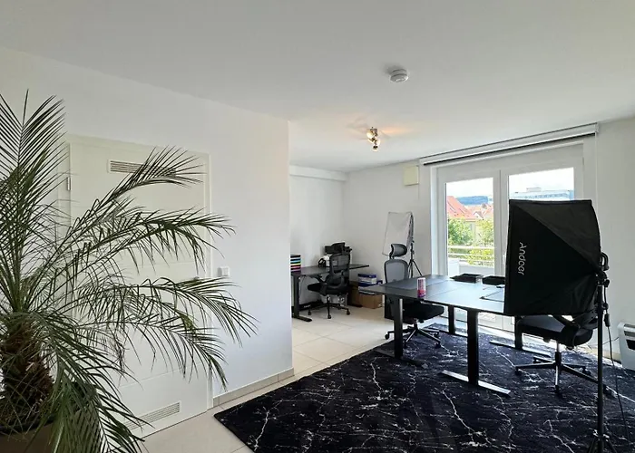 Moderne Penthouse Mit Einzigartigem Balkon 아파트 Weißenburg in Bayern