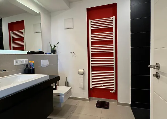 Moderne Penthouse Mit Einzigartigem Balkon 아파트 Weißenburg in Bayern